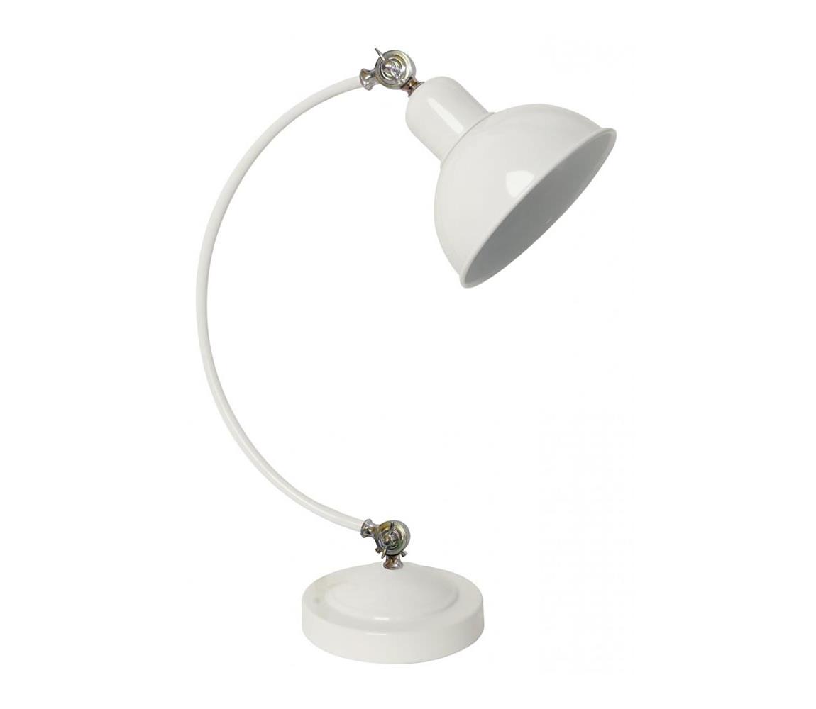  Stolná lampa OLD 1xE27/40W/230V biela 