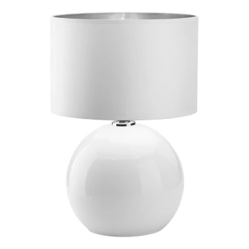 Stolná lampa PALLA 1xE27/15W/230V biela