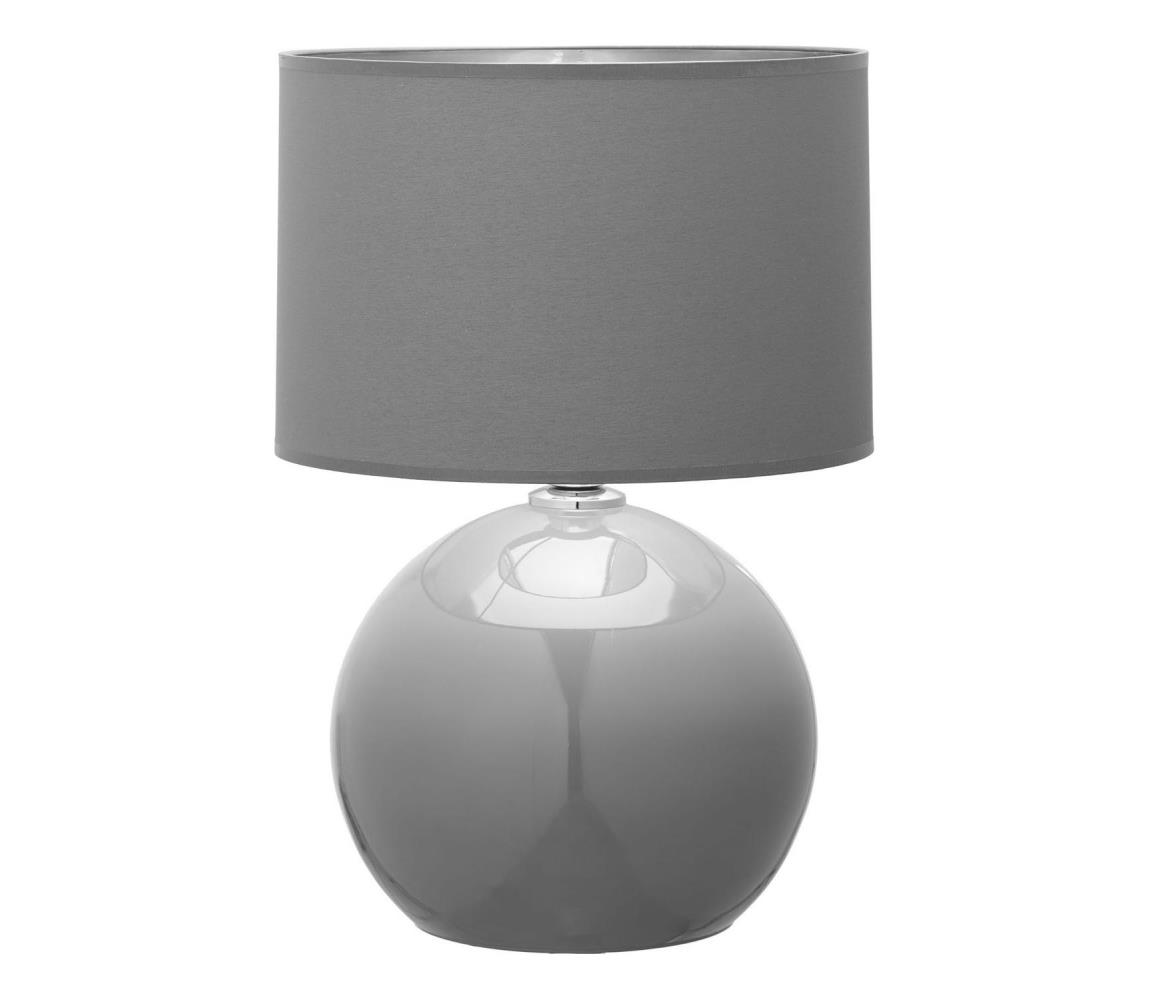  Stolná lampa PALLA 1xE27/15W/230V šedá 