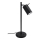 Stolná lampa RING 1xGU10/40W/230V čierna