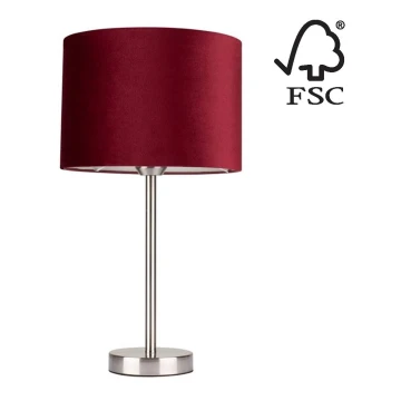 Stolná lampa SCARLETT 1xE27/40W/230V – FSC certifikované