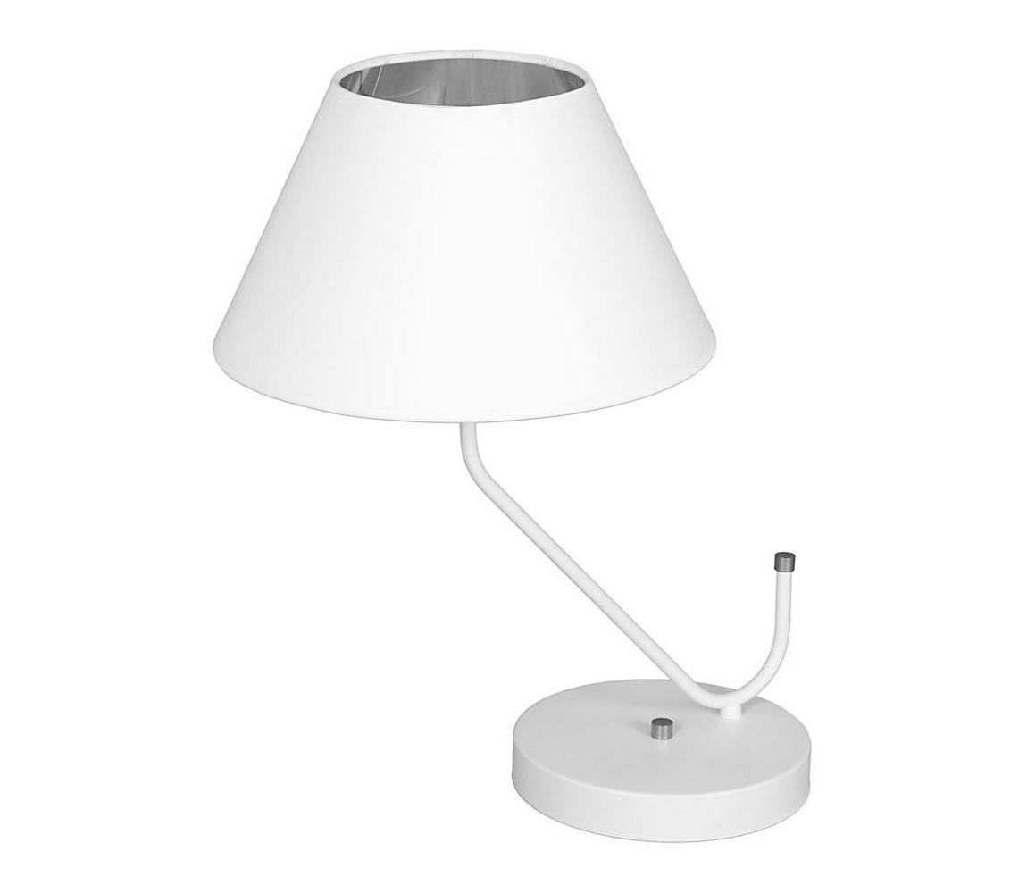  Stolná lampa VICTORIA 1xE27/60W/230V biela 