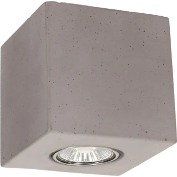 Stropné svietidlo CONCRETEDREAM 1xGU10/6W/230V betón – FSC certifikované