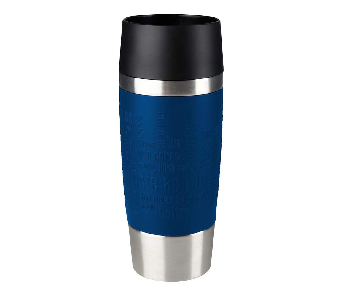 Tefal Tefal - Cestovný hrnček 360 ml TRAVEL MUG nerez/tmavomodrá 