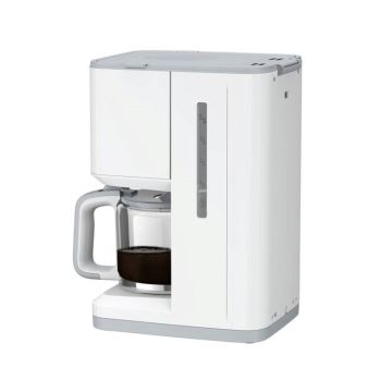 Tefal - Kávovar s odkvapkávaním a LCD displejom SENSE 1000W/230V biela
