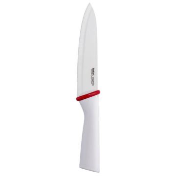 Tefal - Keramický nôž chef INGENIO 16 cm biela/červená