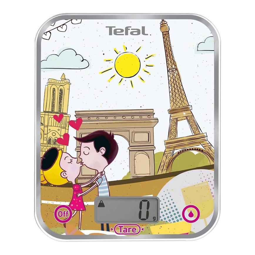 Tefal - Kuchynská váha OPTISS PARIS 2xAAA