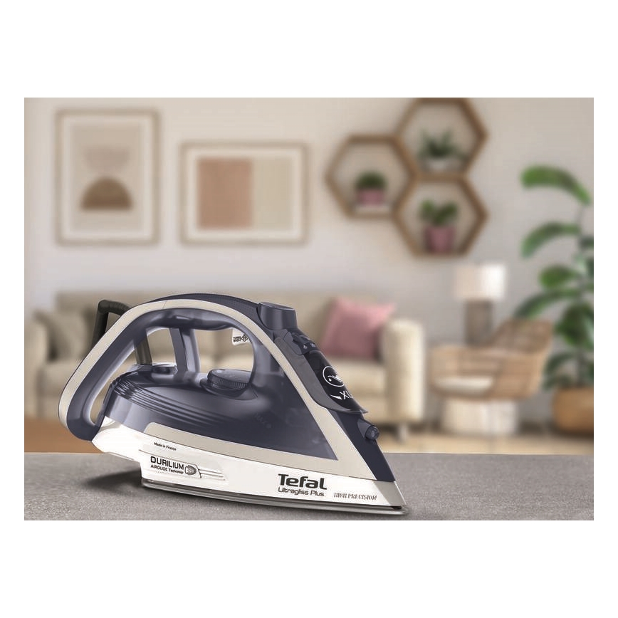 Tefal - Naparovacia žehlička ULTRAGLISS PLUS 2800W/230V modrá