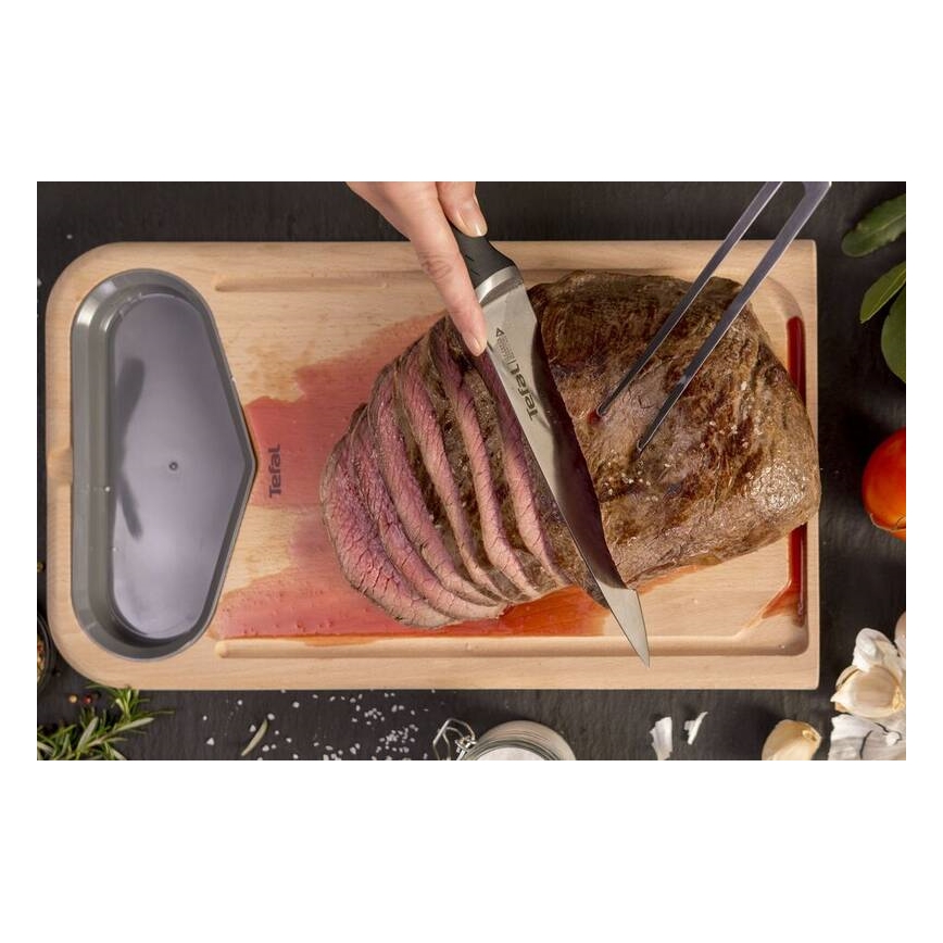 Tefal - Nerezový nôž chef ICE FORCE 20 cm chróm/čierna