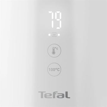 Tefal - Rýchlovarná kanvica SENSE 1,5 l 1800W/230V biela