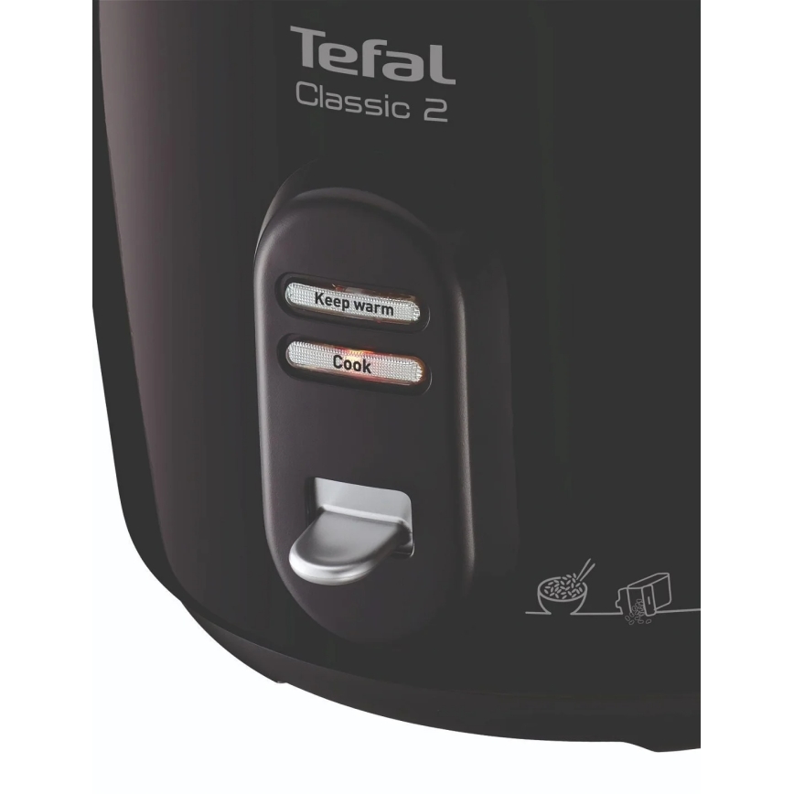 Tefal - Ryžovar CLASSIC 500W/230V 3 l čierna