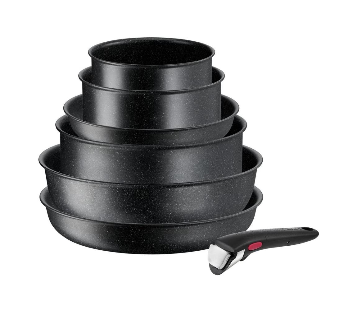 Tefal Ingenio Black Stone L3998702 7 ks