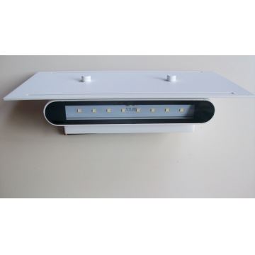 Telefunken 307806TF - LED Vonkajšie nástenné svietidlo 2xLED/3,5W/230V IP44 biela