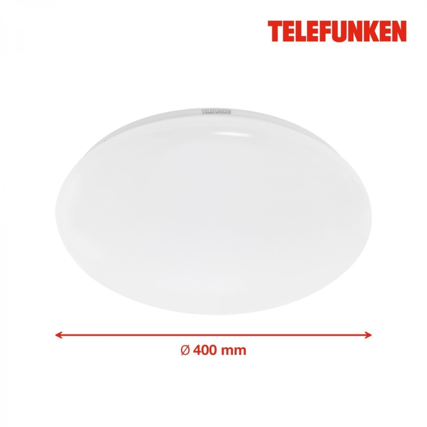 Telefunken 601306TF - LED Kúpeľňové stropné svietidlo so senzorom LED/20W/230V IP44 pr. 40 cm