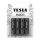 Tesla Batteries - 4 ks Alkalická batéria AA BLACK+ 1,5V 2800 mAh