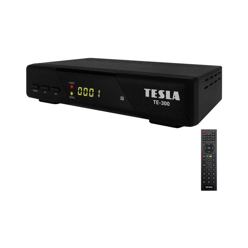 TESLA Electronics - DVB-T2 H.265 (HEVC) prijímač, HDMI-CEC + diaľkové ovládanie