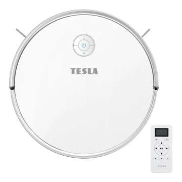 TESLA Electronics RoboStar - Inteligentný robotický vysávač 2v1 2600 mAh Wi-Fi biela + diaľkové ovládanie