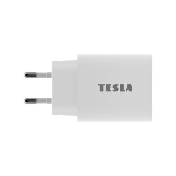 TESLA Electronics - Rychlonabíjací adaptér Power Delivery 20W biela