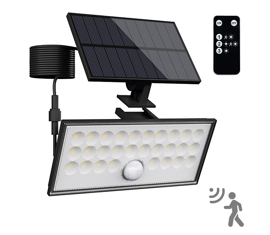 Top Light Top Light-LED Solárny nástenný reflektor HELEON VARIO LED/8W/3,7V IP65 4000K+DO 