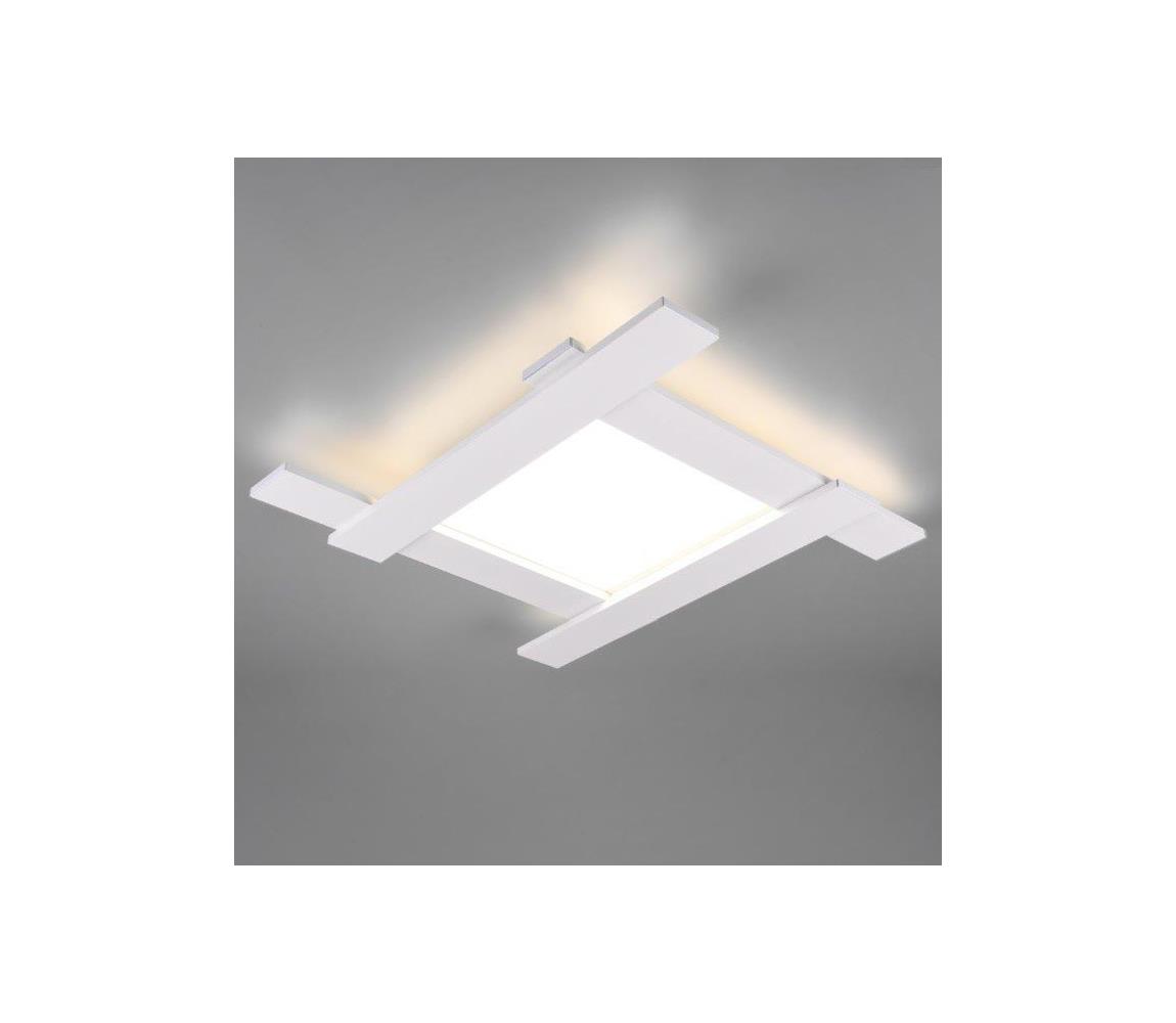 Obrázok Trio 675510531 LED prisadené stropné a nástenné svietidlo Belfast 4x3,5W + 1x18W | 3320lm | 4000K | IP20 - oddelené vypínače, nepriame svetlo, biela