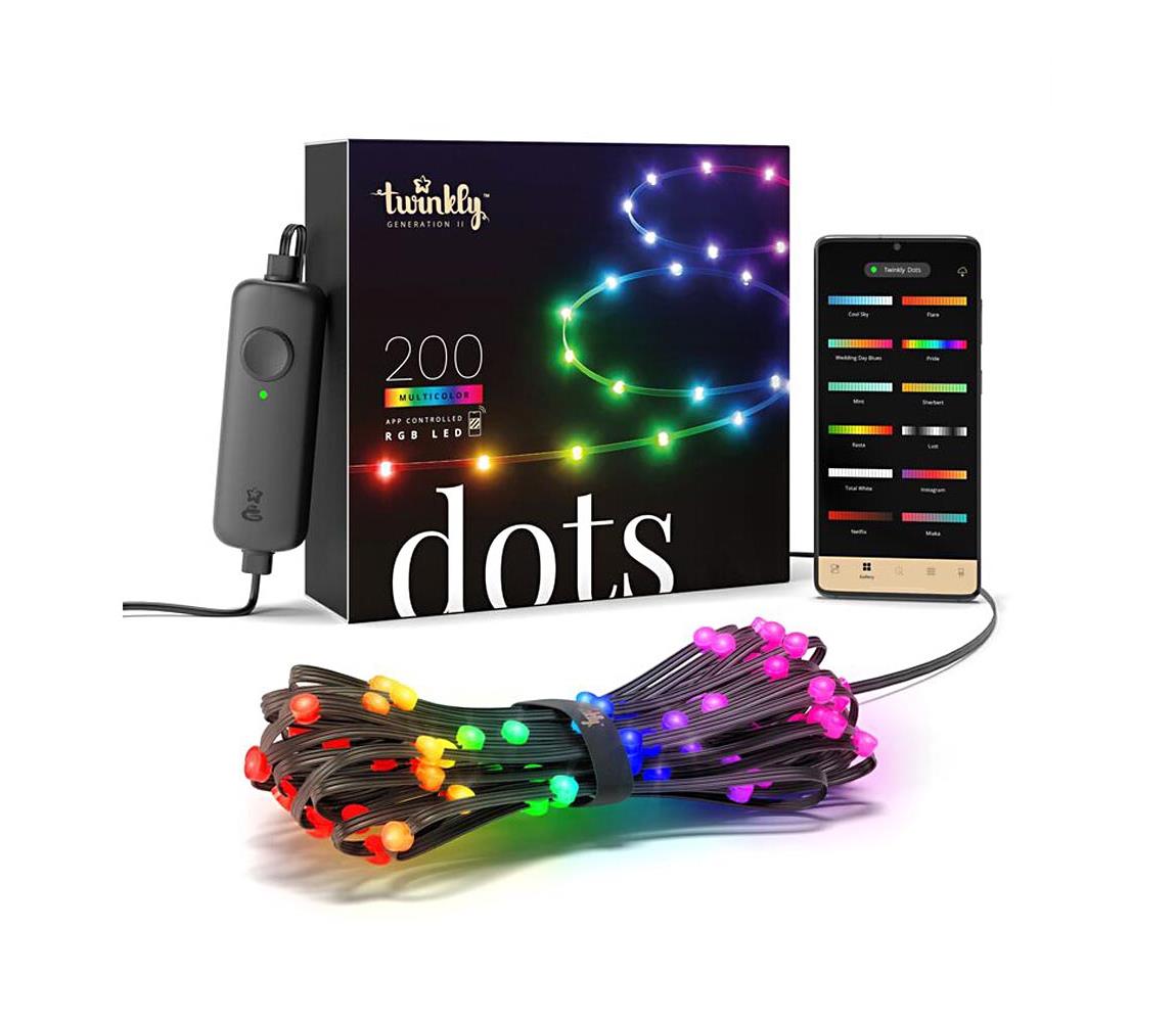 Twinkly Twinkly TWD200STP-BEU - LED RGB Vonkajší stmievateľný pásik 200xLED 10m IP44 WiFi 