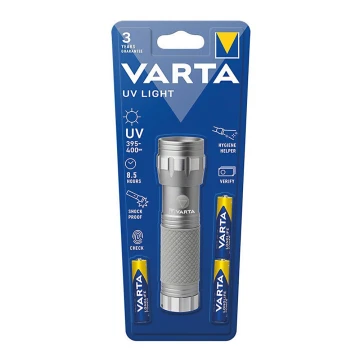 Varta 15638101421 - LED Baterka UV LIGHT UV/3xAAA