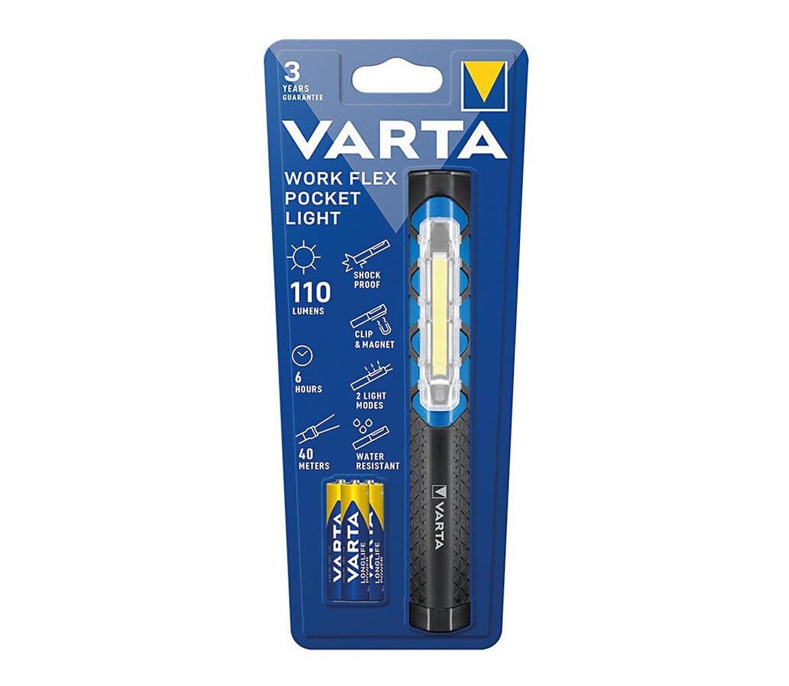 VARTA Varta 17647101421 - LED Baterka WORK FLEX POCKET LIGHT LED/3xAAA IPX4 