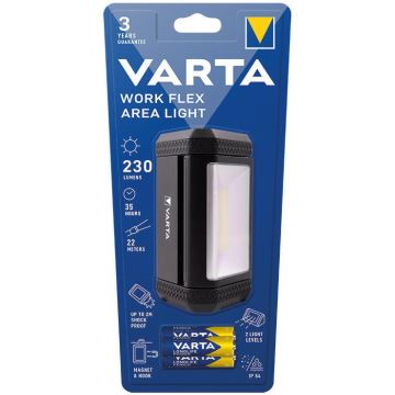 Varta 17648101421 - LED Prenosná baterka WORK FLEX AREA LIGHT LED/3xAA IP54