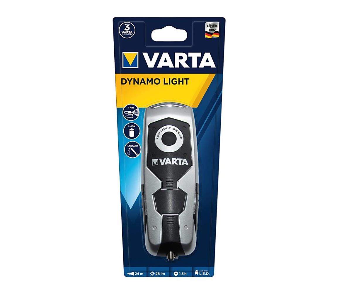 VARTA Varta 17680101401 - LED Nabíjacia baterka DYNAMO LIGHT LED/120mAh IPX4 