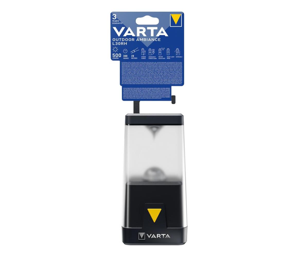 VARTA Varta 18666101111 -LED Stmievateľná campingová baterka OUTDOOR AMBIANCE LED/3xAA 