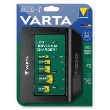 Varta 57688101401 - LCD Univerzálna nabíjačka baterií 230V