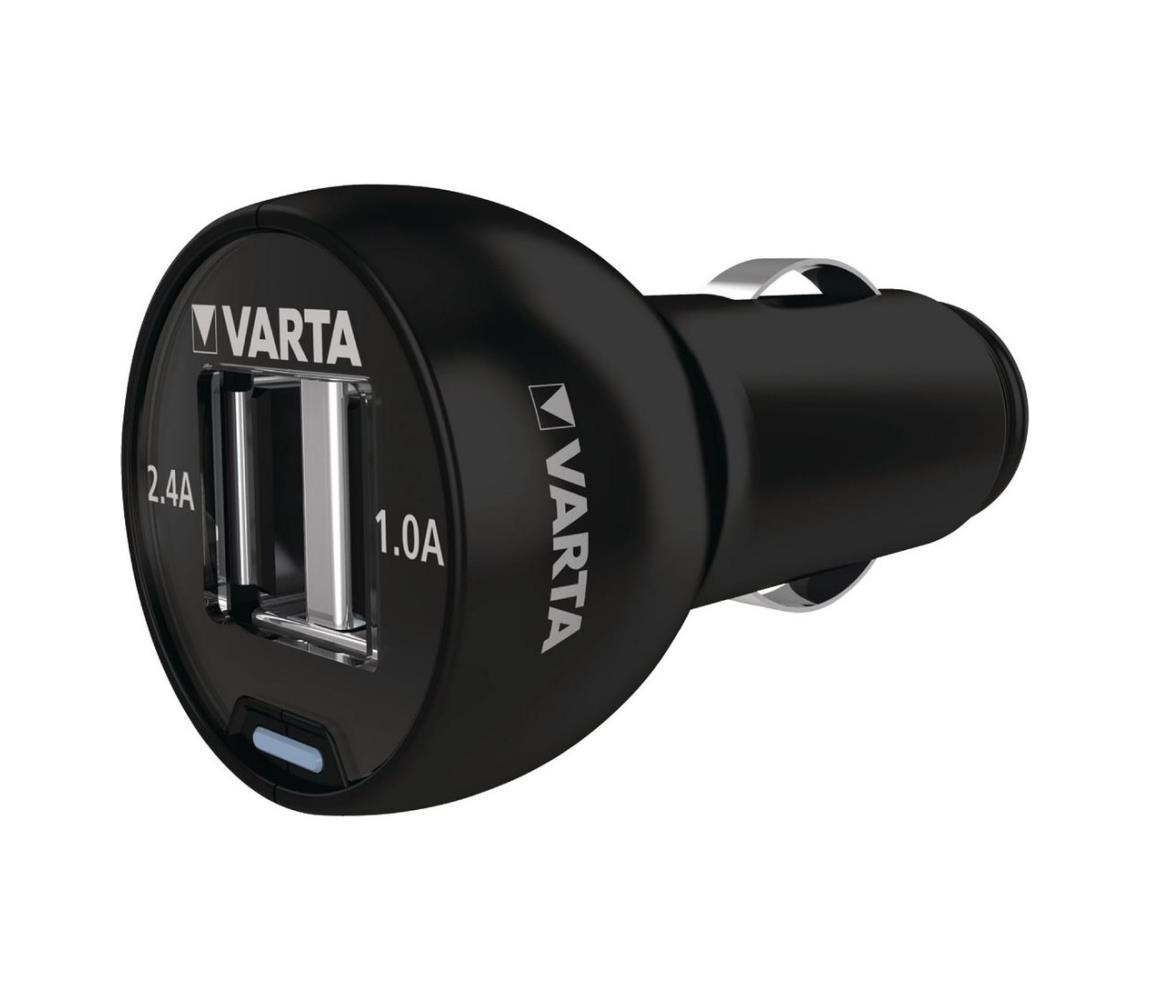 VARTA VARTA 57931 - Nabíjačka adaptér do auta USB 12V 