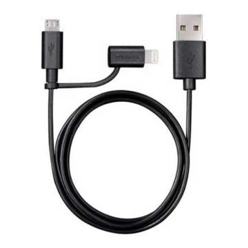 VARTA 57943 - USB kábel s konektorom Lightning a Micro USB