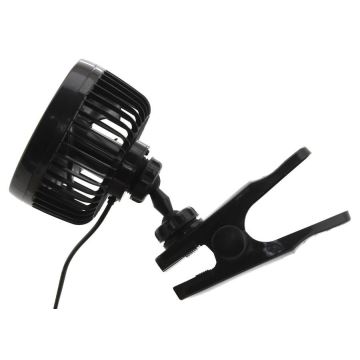 Ventilátor s klipom USB 4W/5V čierna
