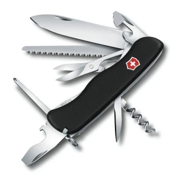 Victorinox - Multifunkčný vreckový nôž 11,1 cm/14 funkcií čierna