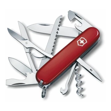 Victorinox - Multifunkčný vreckový nôž 9,1 cm/15 funkcií červená