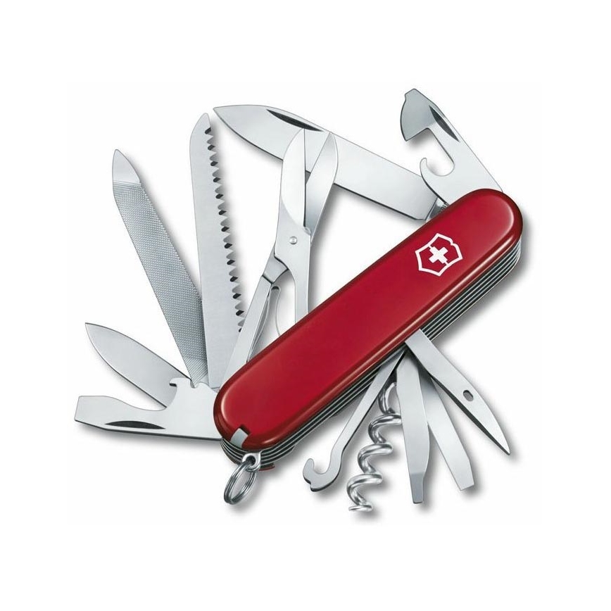 Victorinox - Multifunkčný vreckový nôž 9,1 cm/21 funkcií červená