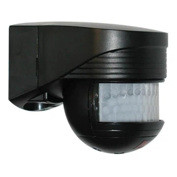 Vonkajší senzor pohybu LC-CLICK 200° IP44 čierna