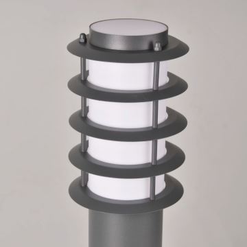 Vonkajšia lampa SERENA 1xE27/10W/230V IP44 100 cm antracit