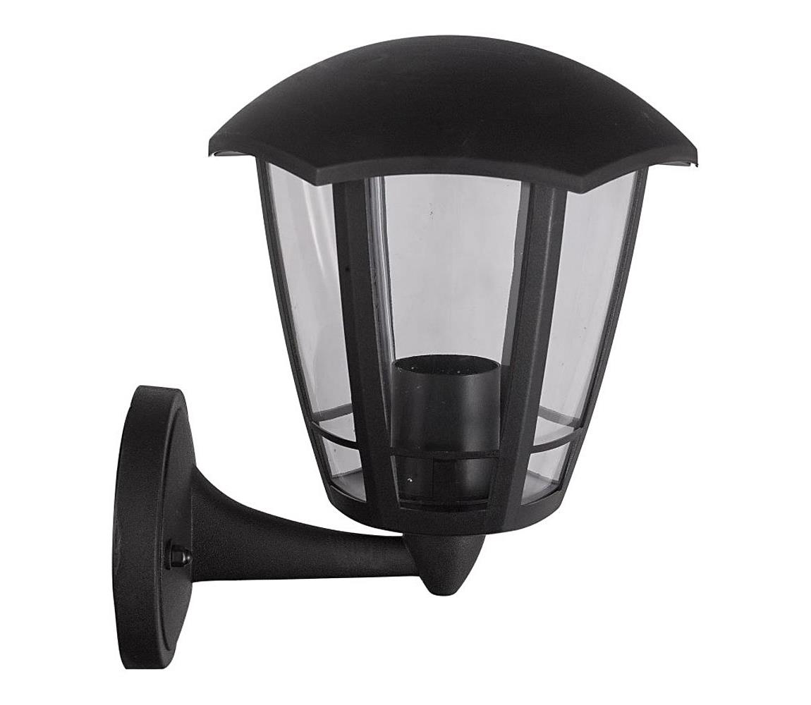 Eurolamp Vonkajšia nástenná lampa 1xE27/42W/230V IP44 čierna 