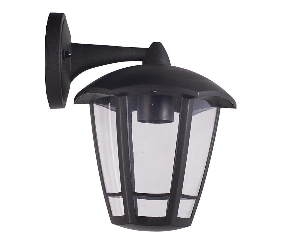 Eurolamp Vonkajšia nástenná lampa 1xE27/42W/230V IP44 čierna