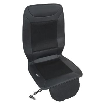 Vyhrievaný poťah sedadla s ventiláciou 18W/12V čierna