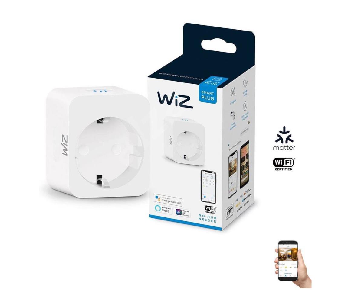 WiZ WiZ - Inteligentná zásuvka F 2300W Wi-Fi 