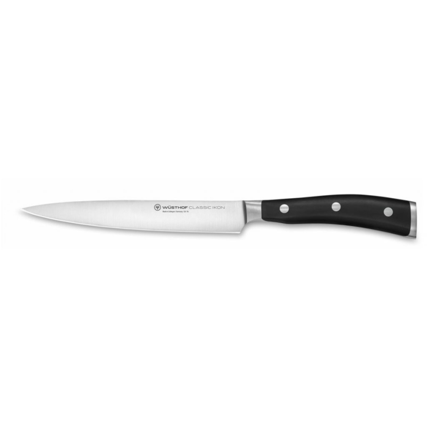 Wüsthof - Sada kuchynských nožov v stojane CLASSIC IKON 7 ks čierna