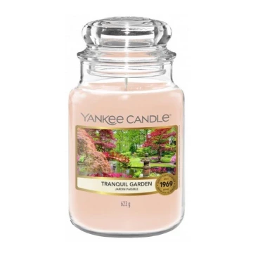 Yankee Candle - Vonná sviečka TRANQUIL GARDEN veľká 623g 110-150 hod.