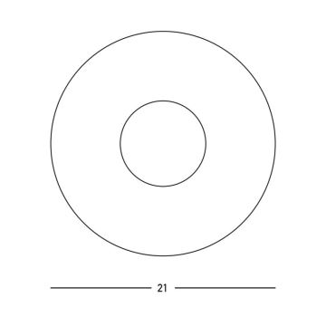 Zambelis 23137 - Nástenné svietidlo 1xG9/7W/230V pr. 21 cm zlatá