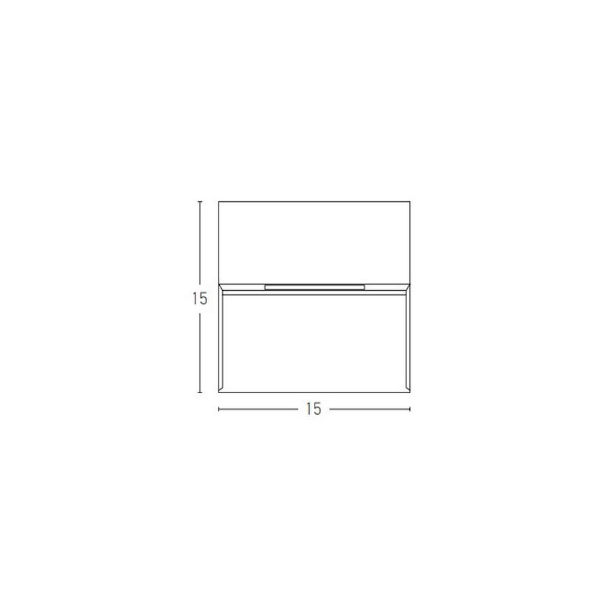 Zambelis E241-G - Vonkajšie schodiskové svietidlo LED/6W/230V IP65 antracit