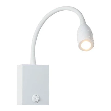 Zambelis H33 - LED Flexibilná lampička LED/3W/230V biela