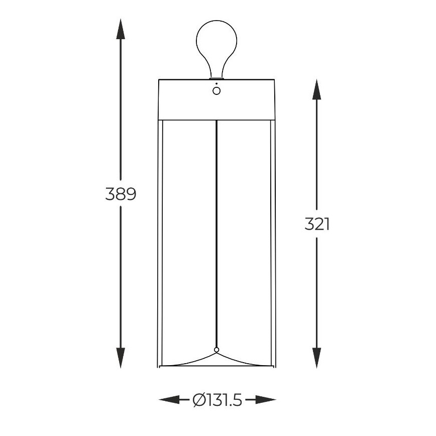 Zuma Line - LED Stmievateľná nabíjacia stolná lampa LED/1,2W/230V šedá IP54