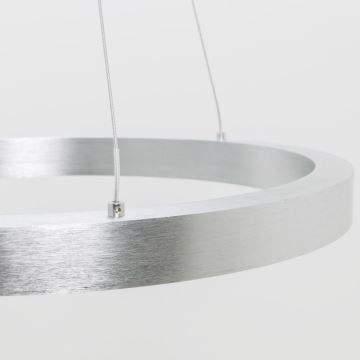 Zuma Line - LED Luster na lanku LED/40W/230V pr. 60 cm strieborná